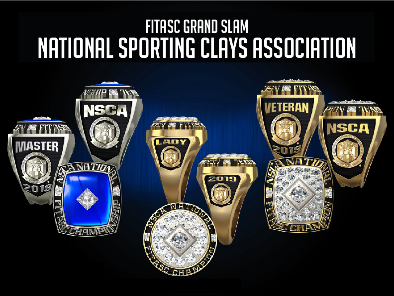 FITASC Grand Slam Championship Rings