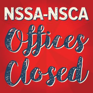 NSSA-NSCA Closed for the Holidays